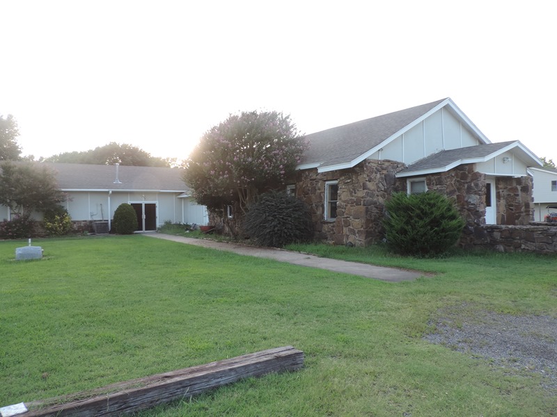 brick church building